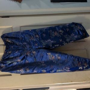 Oriental pajama pants